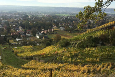 Herbstlandschaft Goldener Wagen