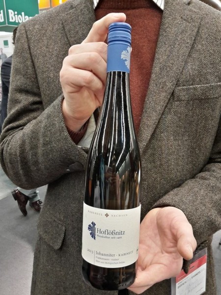 Biowein Auszeichnung für die Hoflössnitz